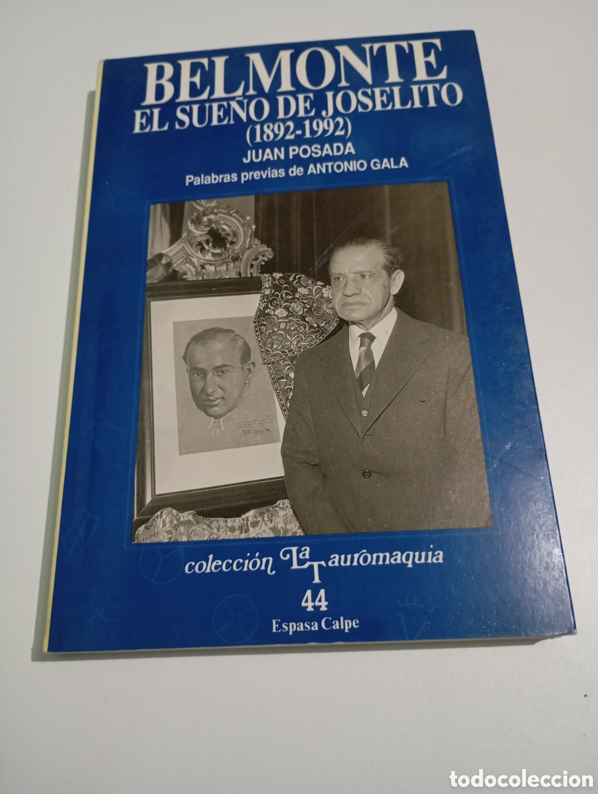 Tauromaquia: Belmonte El Sue&ntilde;o de Joselito 1892 1992 Juan Posada Antonio Gala Tauromaquia Toro Lidia Exlibris