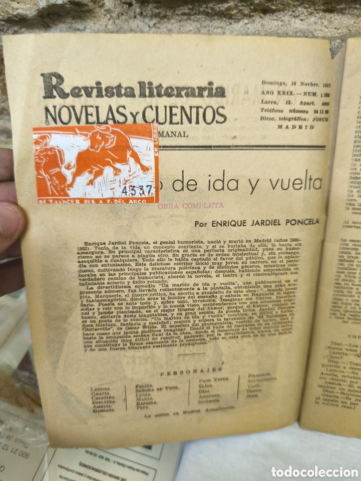 Tauromaquia: UN MARIDO DE IDA Y VUELTA - Foto 2