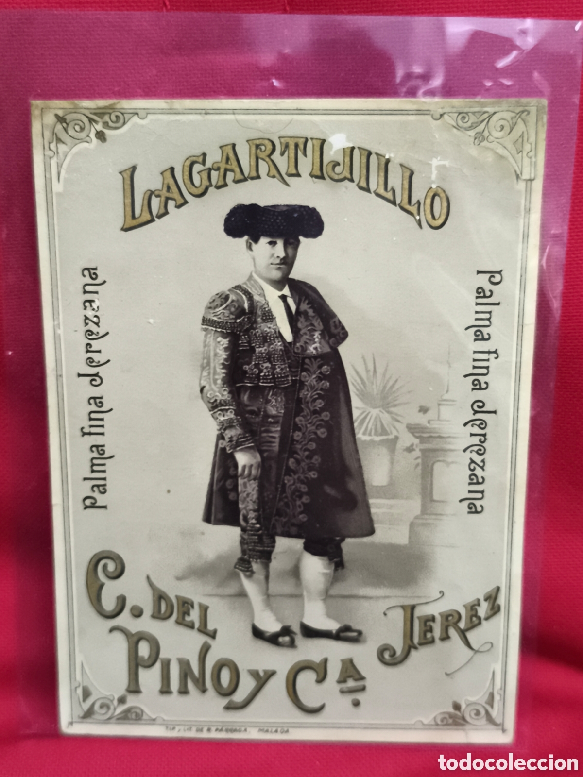 Stierkampf: Publicidad con fotograf&iacute;a Lagartijo