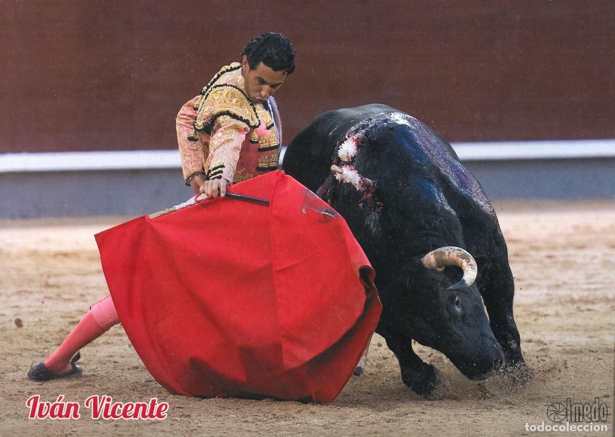 Tauromaquia: FOTOGRAF&Iacute;A - TOROS - TAUROMAQUIA - TORERO - IVAN VICENTE - 30 x 21 CMS.
