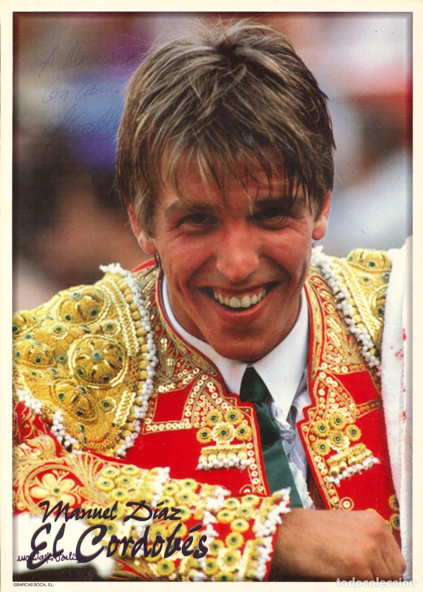 Tauromaquia: FOTOGRAF&Iacute;A - TOROS - TAUROMAQUIA - TORERO - MANUEL DIAZ &rdquo;EL CORDOBES&rdquo; - 17 x 24 CMS