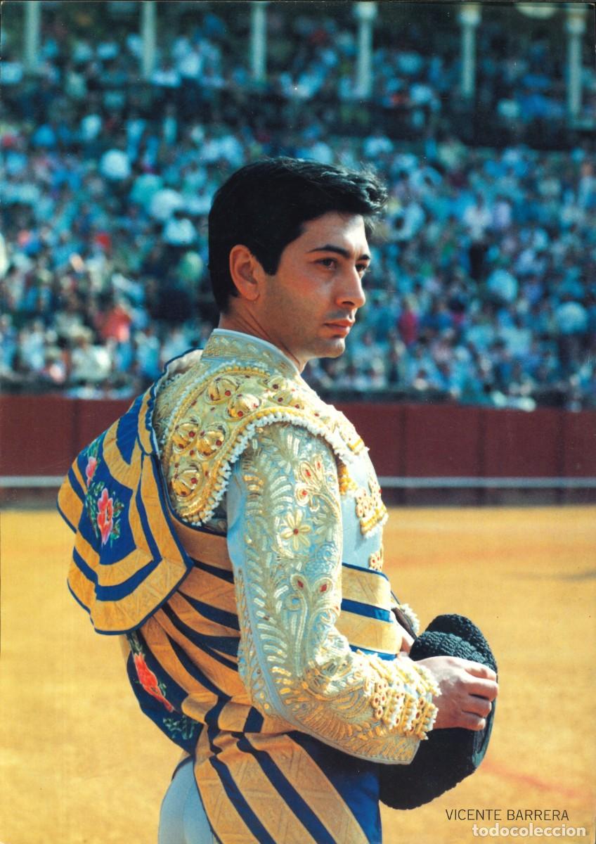 Tauromaquia: FOTOGRAF&Iacute;A - TOROS - TAUROMAQUIA - TORERO - VICENTE BARRERA - 21 x 29'5 CMS