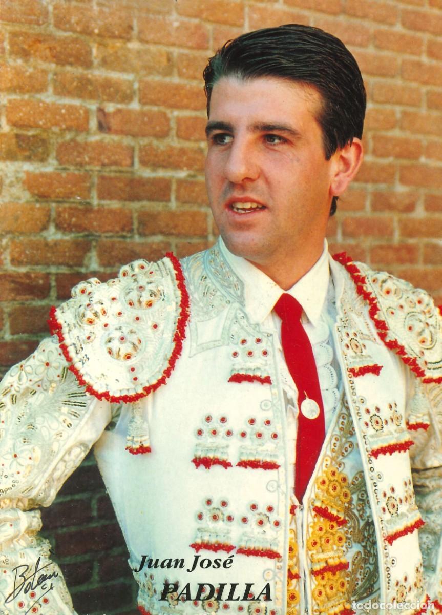 Tauromaquia: FOTOGRAF&Iacute;A - TOROS - TAUROMAQUIA - TORERO - JUAN JOSE PADILLA - 15 x 21 CMS (CON AUTOGRAFO ORIGINAL)
