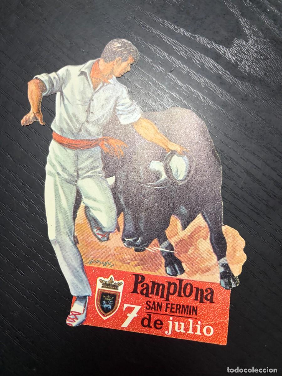 Tauromaquia: SAN FERMIN 7 DE JULIO. PAMPLONA. EDICIONES GALGO. BILBAO, 1965.