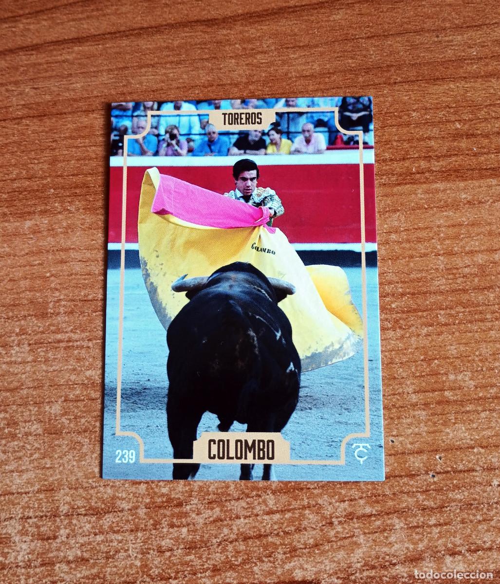 Tauromaquia: Cromo Taurocromos 2026 - N&ordm; 239 - Toreros - Jes&uacute;s Enrique Colombo