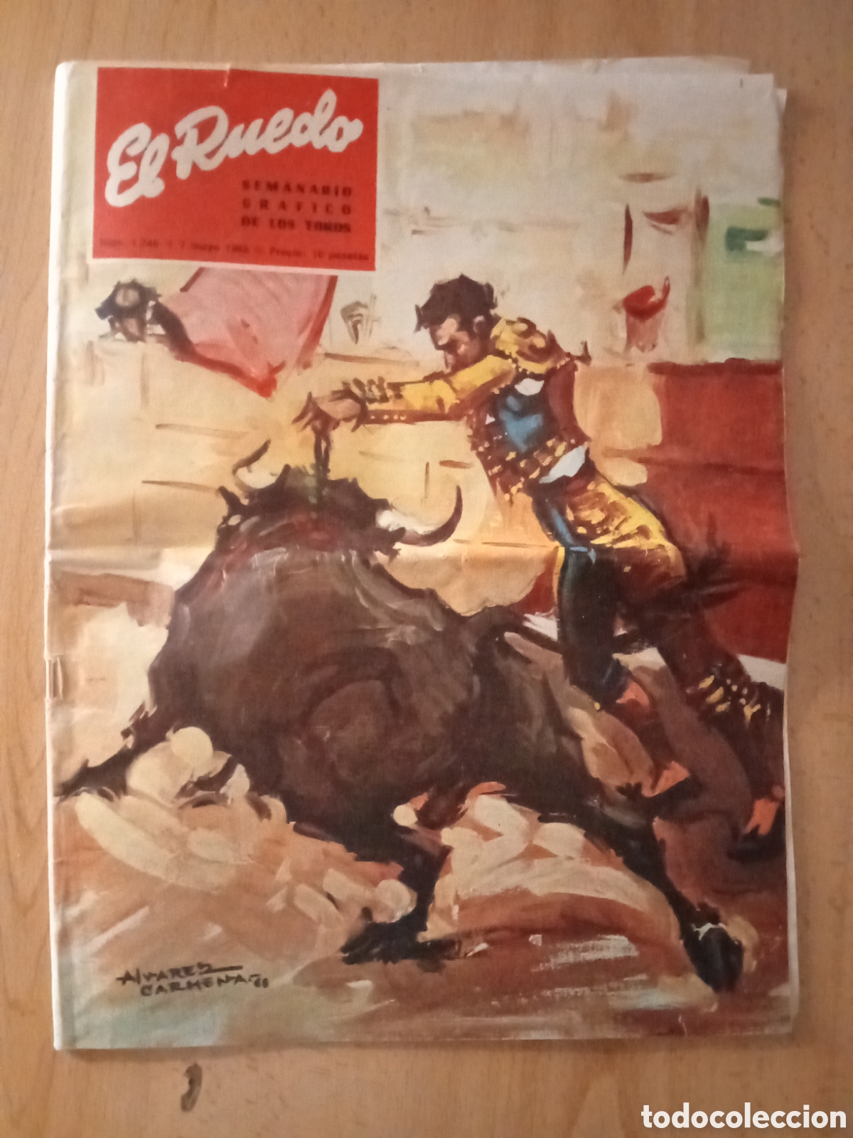 Tauromaquia: Revista taurina EL RUEDO ,1968, LA MAESTRANZA,JMJ