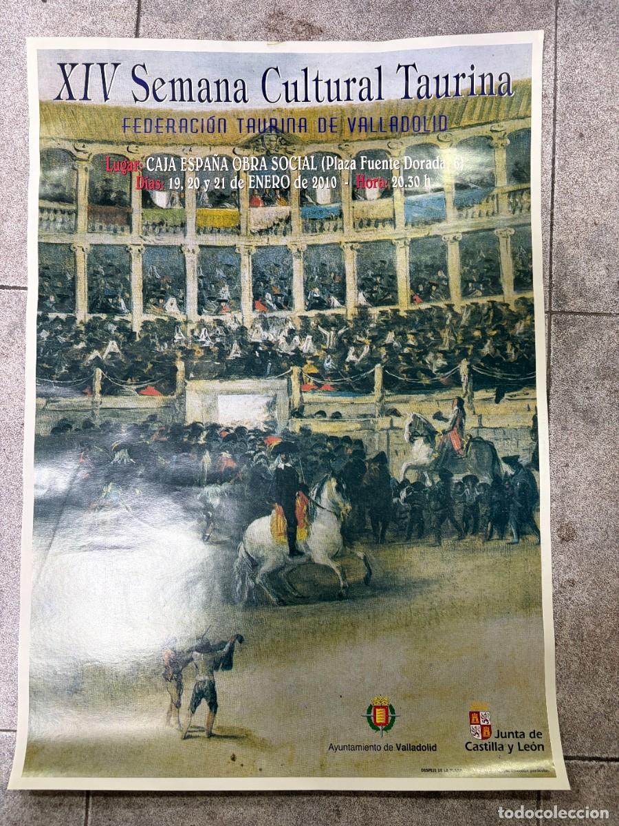 Tauromaquia: CARTEL TOROS. XIV SEMANA CULTURAL TAURINA. 2010. FEDERACI&Oacute;N TAURINA DE VALLADOLID