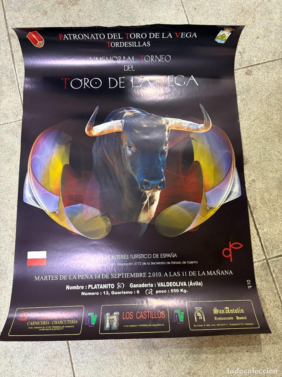 Tauromaquia: CARTEL. INMEMORIAL TORNEO DEL TORO DE LA VEGA. PATRONATO DEL TORO DE LA VEGA. TORDESILLAS. 2010