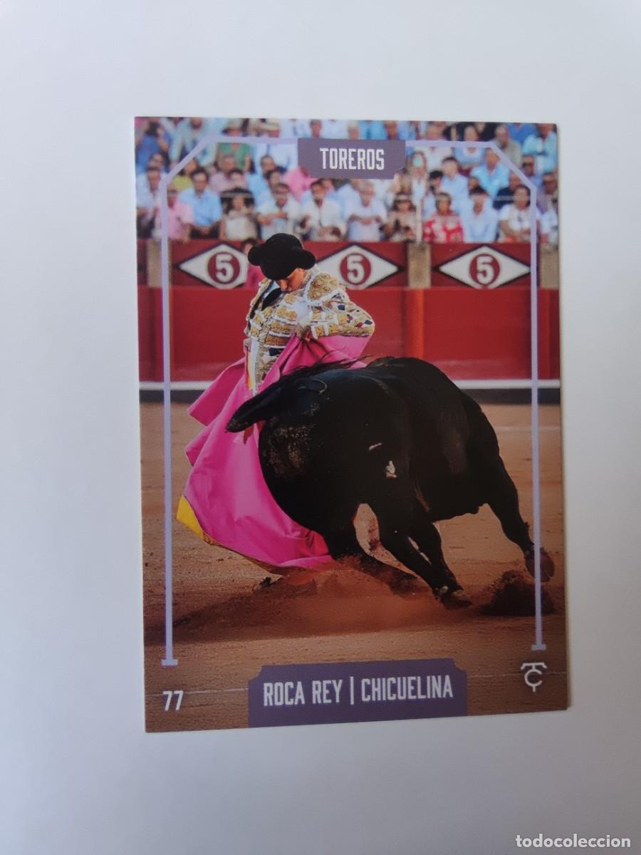 Tauromaquia: Cromo Colecci&oacute;n Taurocromos N&ordm; 77