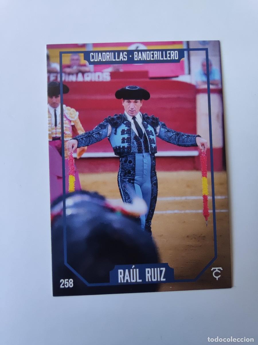 Tauromaquia: Cromo Colecci&oacute;n Taurocromos N&ordm; 258