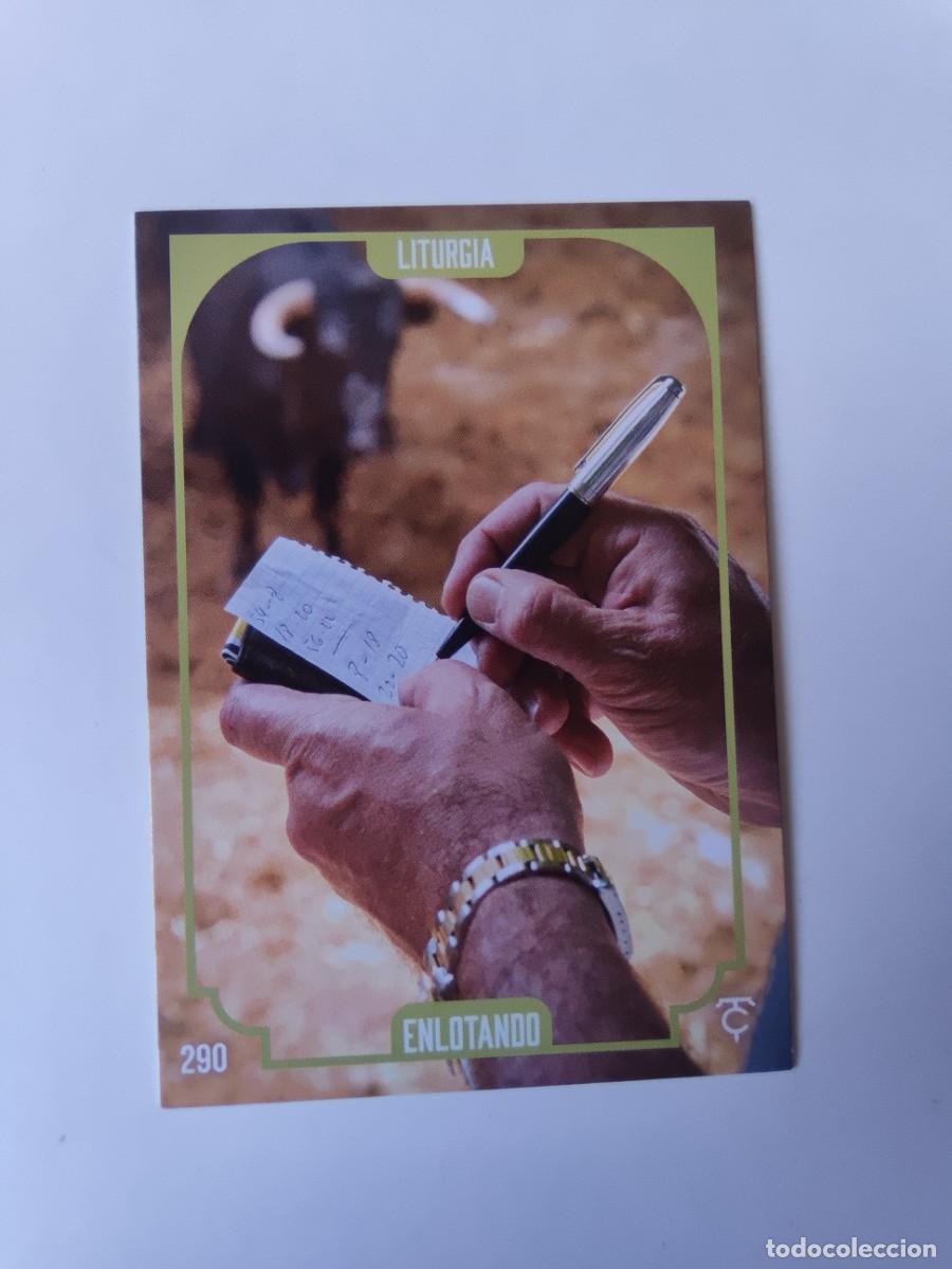 Tauromaquia: Cromo Colecci&oacute;n Taurocromos N&ordm; 290