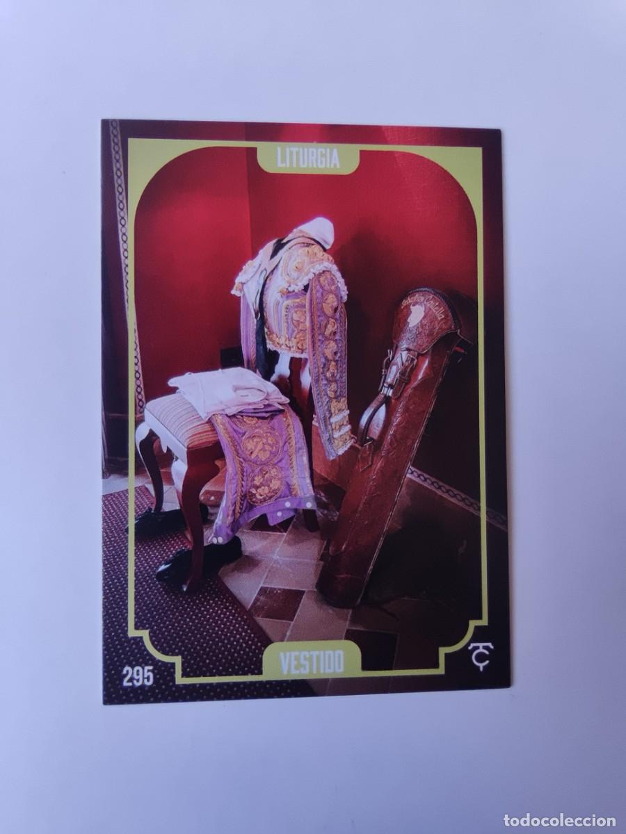 Tauromaquia: Cromo Colecci&oacute;n Taurocromos N&ordm; 295