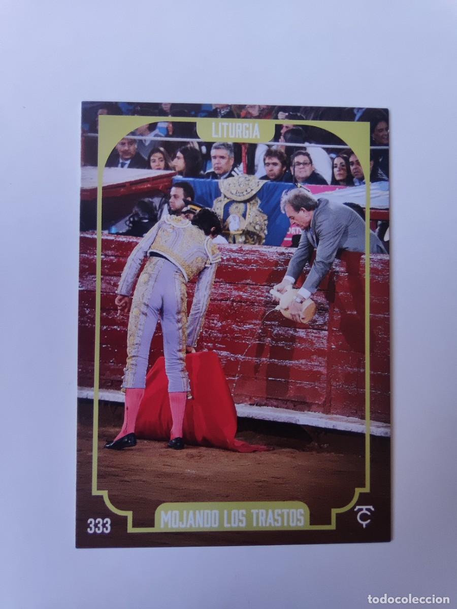 Tauromaquia: Cromo Colecci&oacute;n Taurocromos N&ordm; 333