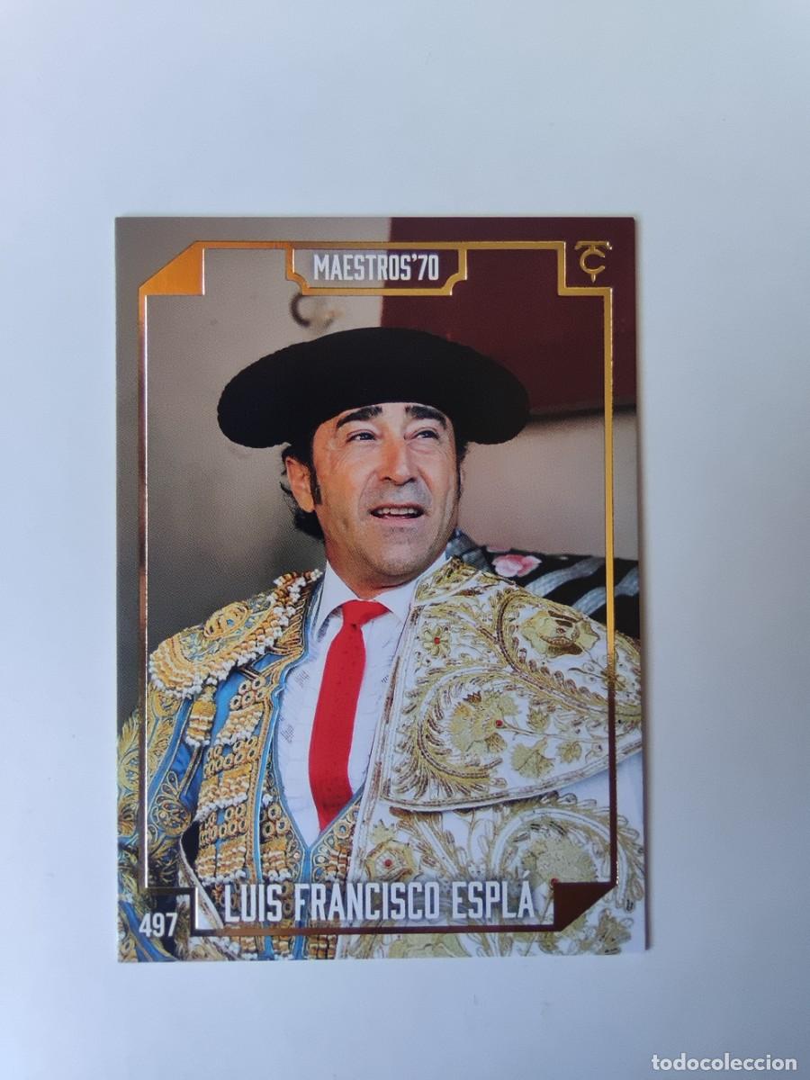 Tauromaquia: Cromo Colecci&oacute;n Taurocromos N&ordm; 497