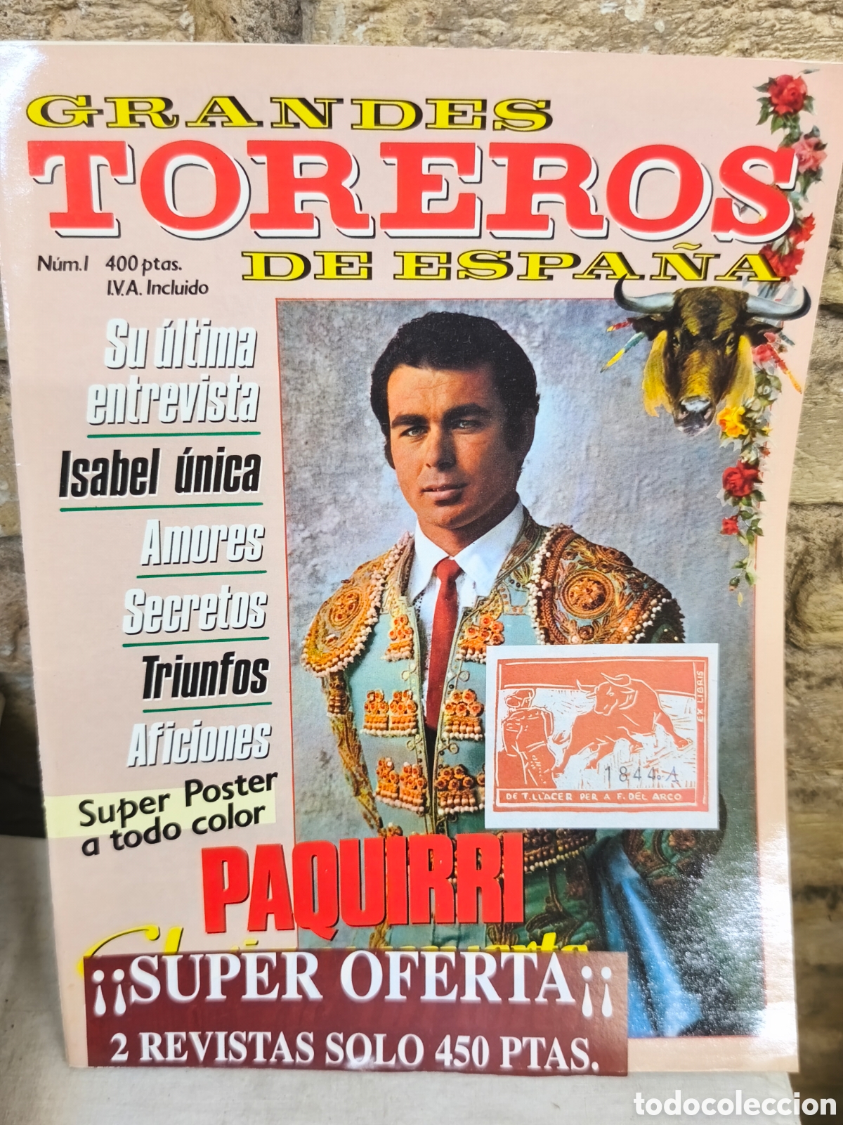 Tauromaquia: Revista grandes toreros Paquirr&iacute;n