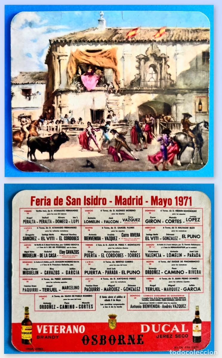 Tauromaquia: TOROS- FERIA DE SAN ISIDRO- PROGRAMA CORRIDAS- MAYO 1971- MADRID