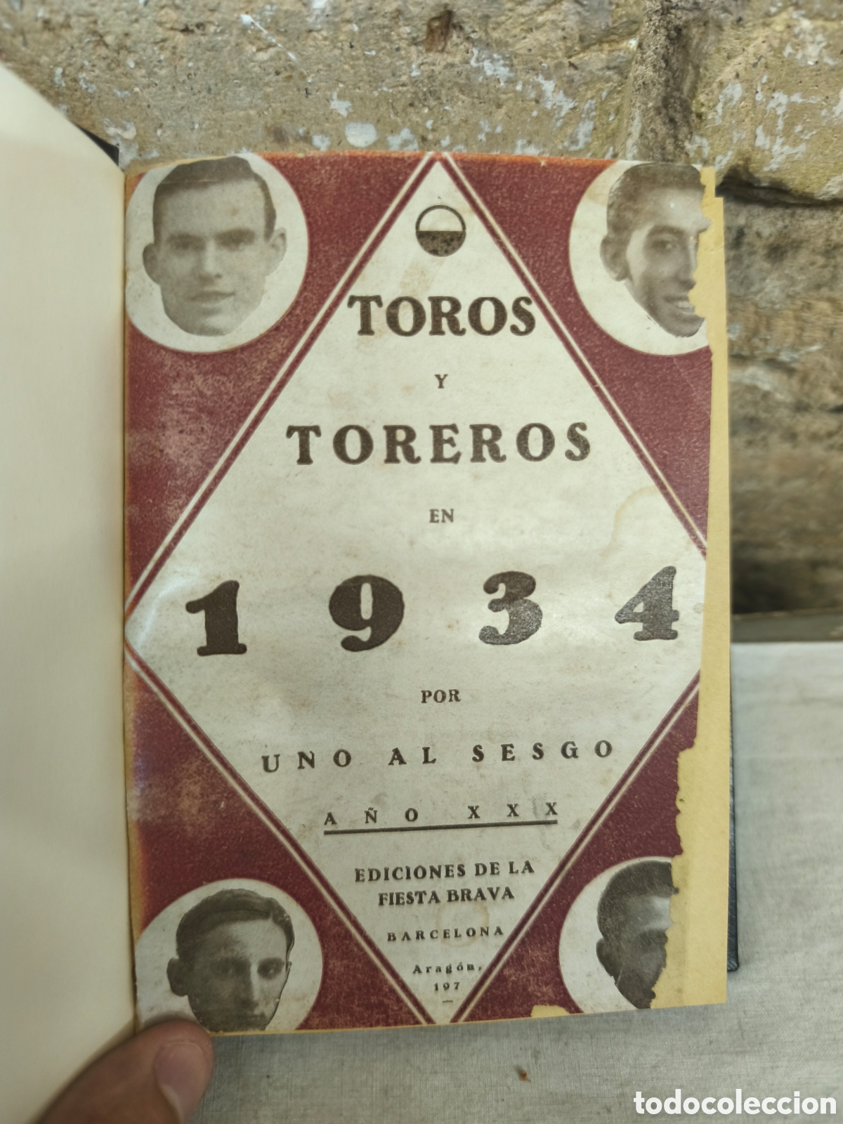 Tauromaquia: Toros y toreros 1934, uno al sesgo
