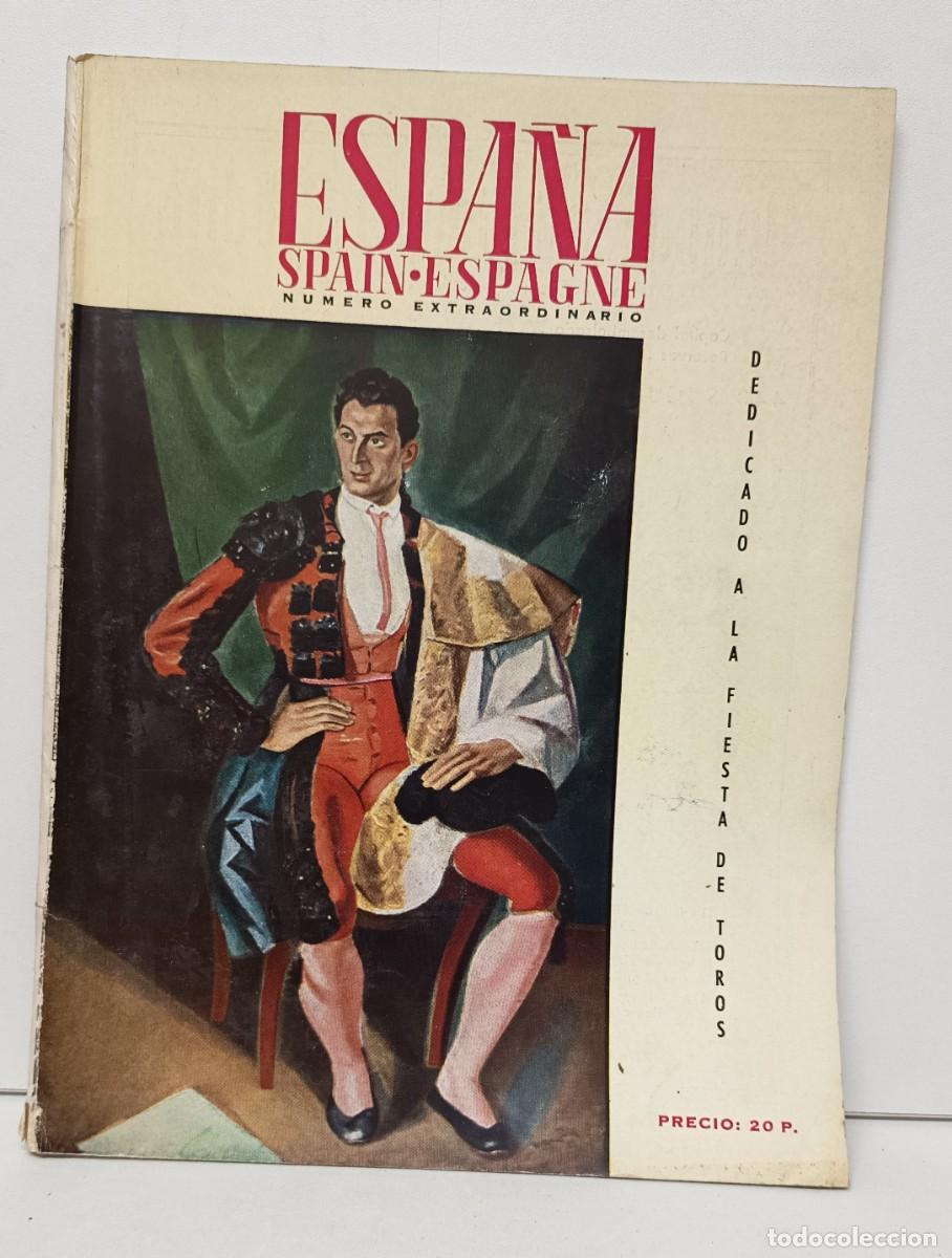 Tauromaquia: ESPA&Ntilde;A. Spain. Espagne. Dpto. Pub. Viajes Meli&aacute;, S.A. 1953. N&ordm; 22 EXTRAORD. LA FIESTA DE LOS TOROS
