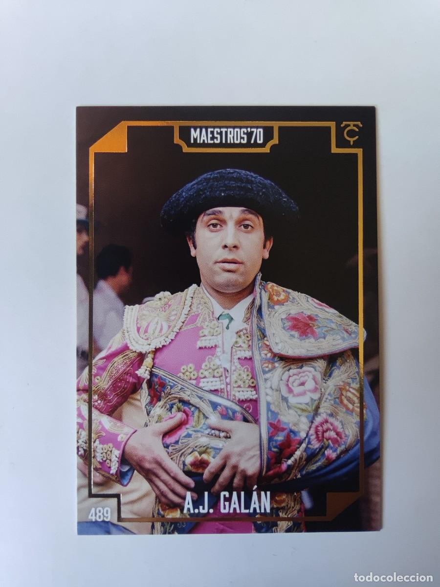 Tauromaquia: Cromo Colecci&oacute;n Taurocromos N&ordm; 489