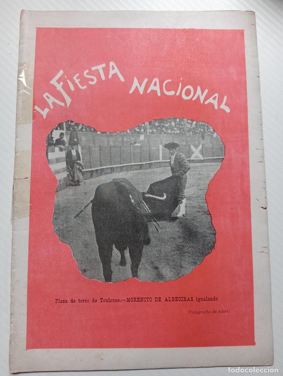 Tauromaquia: REVISTA TAURINA LA FIESTA NACIONAL PRINCIPIOS S.XX 1907 , N&deg; 135 TAUROMAQUIA,TOROS Y TOREROS