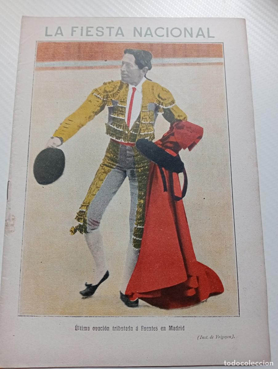 Tauromaquia: REVISTA TAURINA LA FIESTA NACIONAL PRINCIPIOS S.XX 1908 , N&deg; 207 TAUROMAQUIA,TOROS Y TOREROS