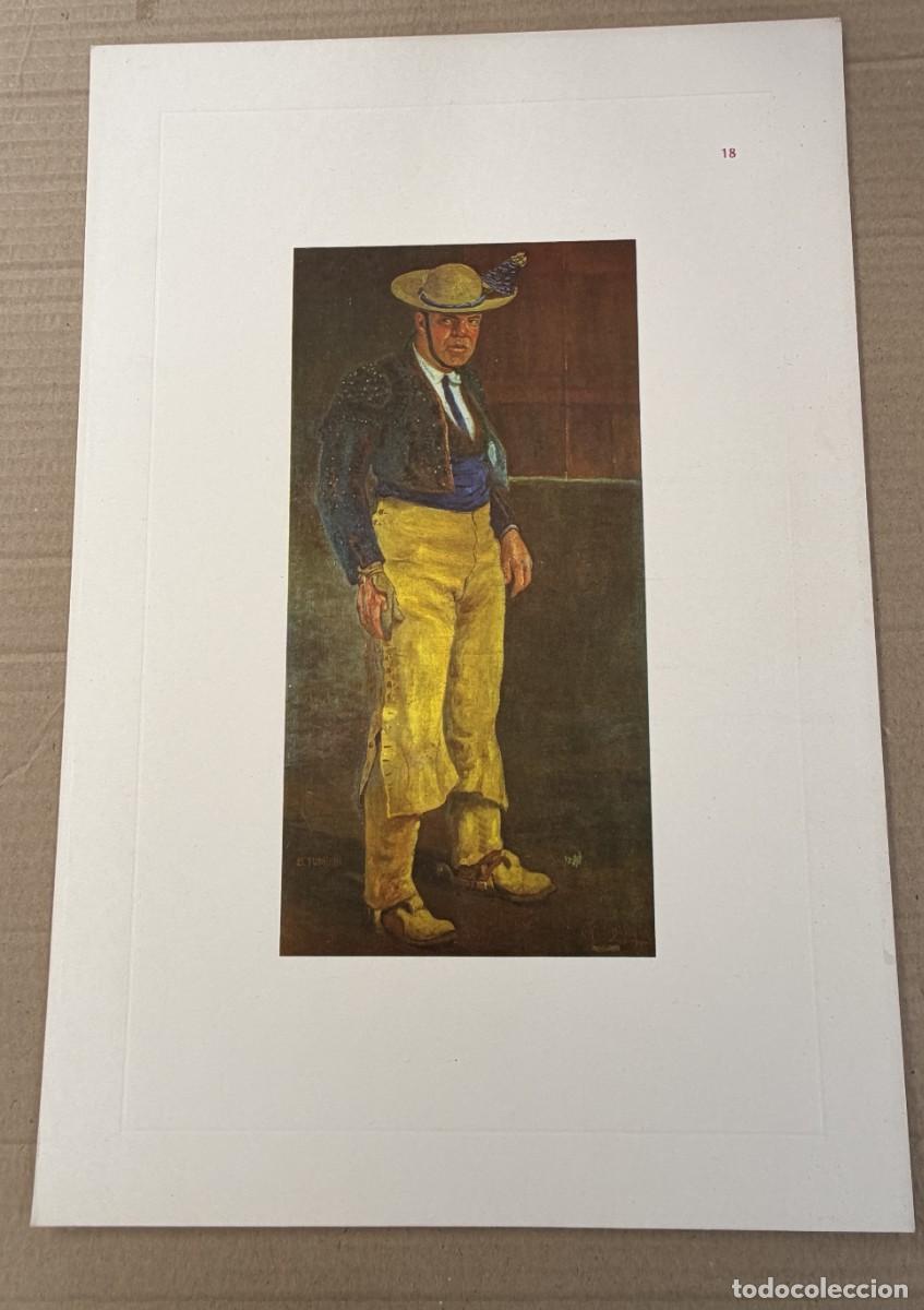 Tauromaquia: S1- LAMINA - EL PICADOR POR SU VESTIMENTA SOMBRERO Y PANTALONES AMARILLOS DE DIEGO RIVERA EN 1.909