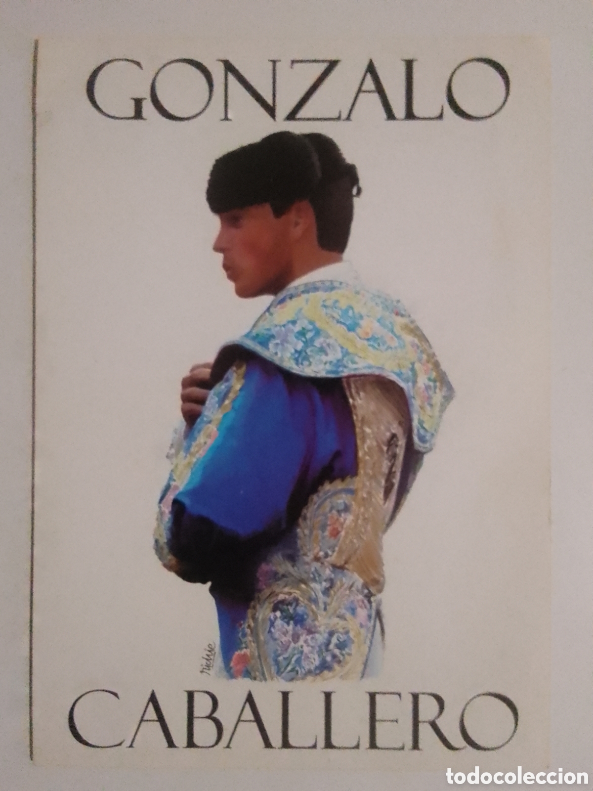 Tauromaquia: Postal Gonzalo Caballero.