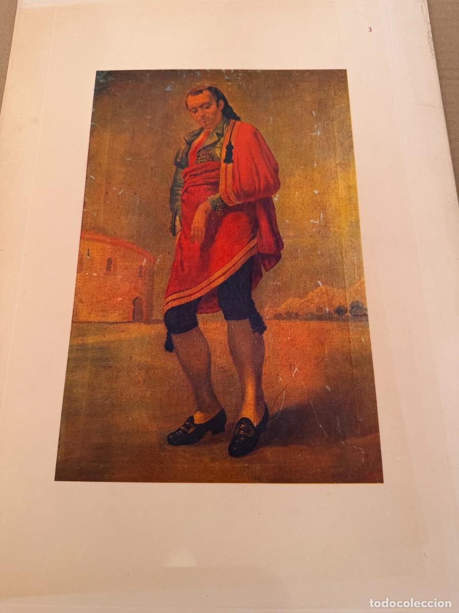 Tauromaquia: S1- LAMINA DEL MATADOR PEDRO ROMERO PINTADA POR GOYA 1.795/98