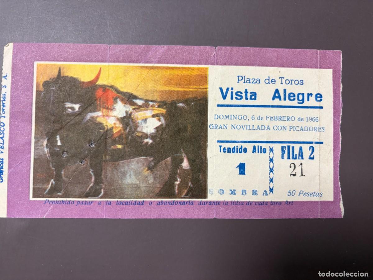 Tauromaquia: ENTRADA DE TOROS. PLAZA DE TOROS VISTA ALEGRE. MADRID. 6 FEBRERO 1966. VER FOTOS