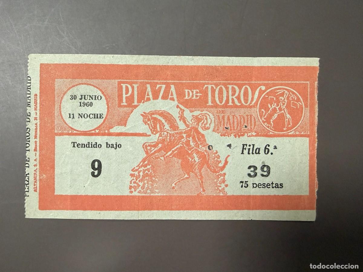 Tauromaquia: ENTRADA DE TOROS. PLAZA DE TOROS DE MADRID. 30 JUNIO 1960. VER FOTOS