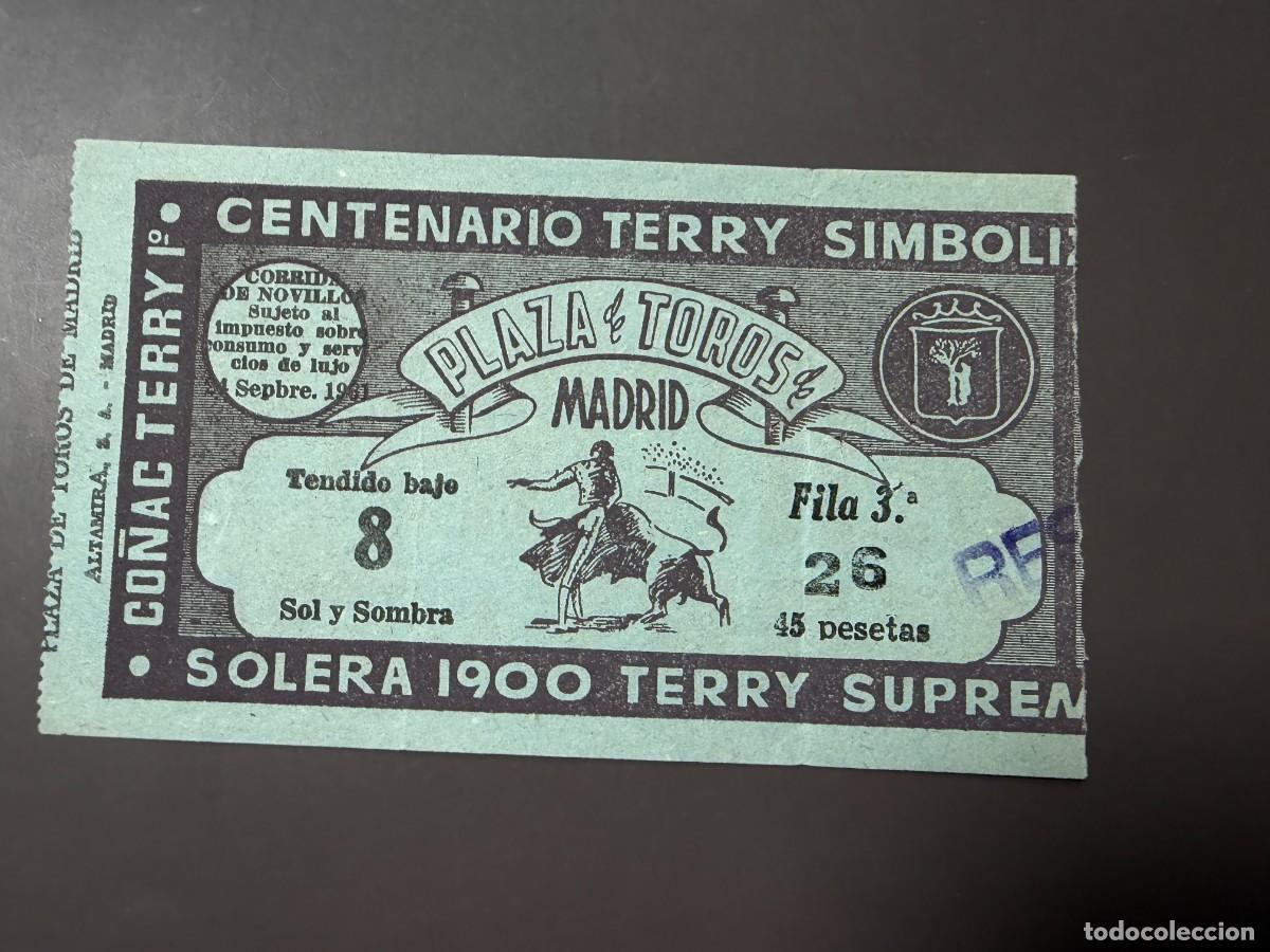 Tauromaquia: ENTRADA DE TOROS. PLAZA DE TOROS DE MADRID. 24 SEPTIEMBRE 1961. VER FOTOS