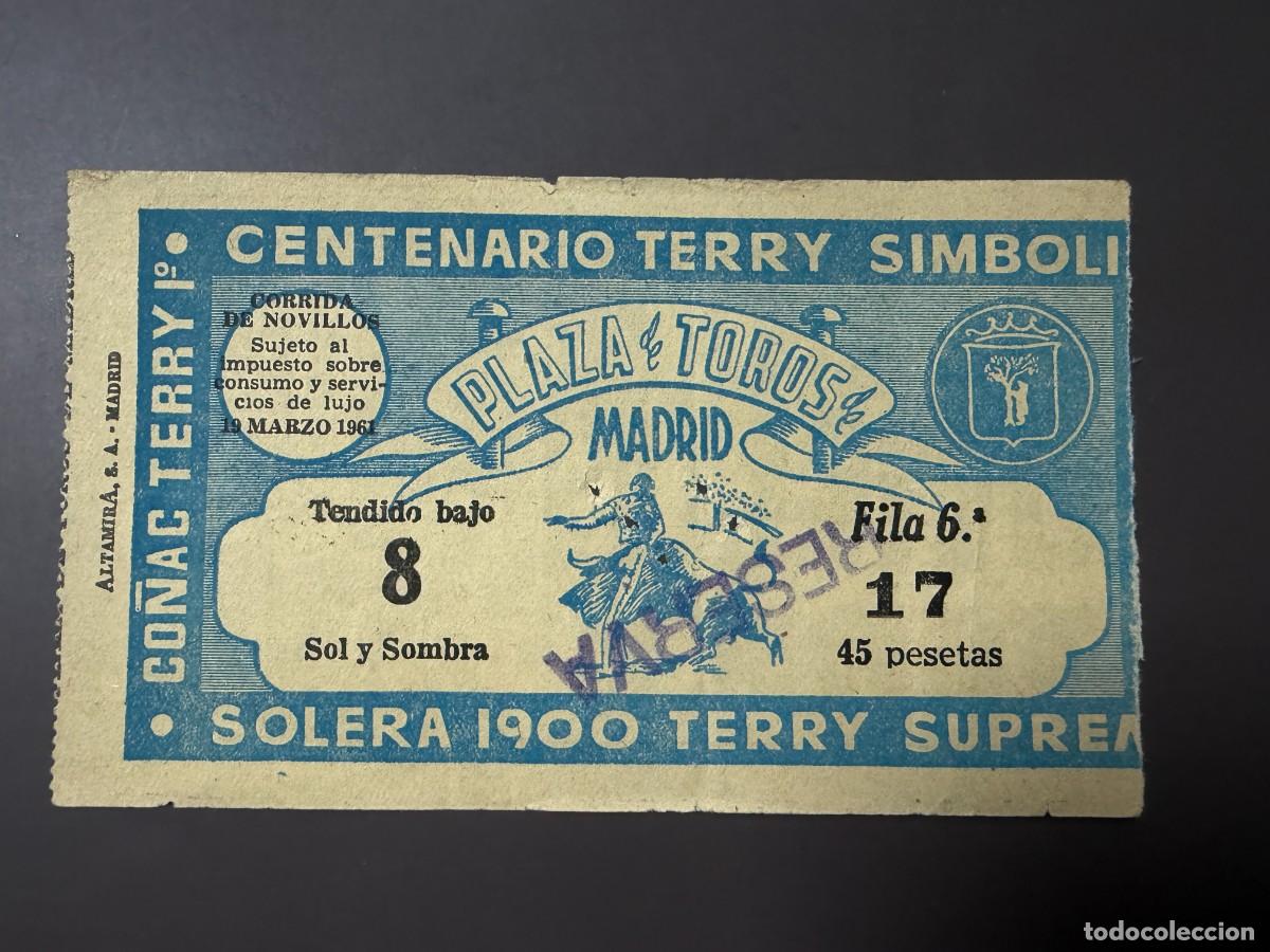 Tauromaquia: ENTRADA DE TOROS. PLAZA DE TOROS DE MADRID. 19 MARZO 1961. VER FOTOS