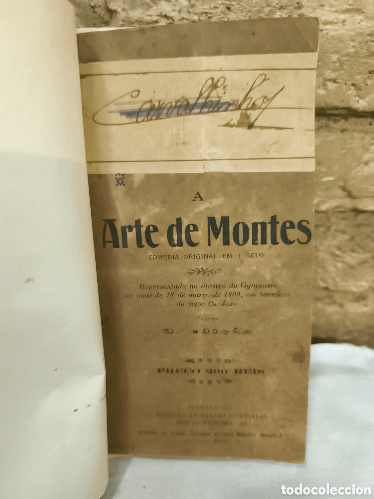 Tauromachia: 1899 arte de Montes, Ernesto Rodr&iacute;guez
