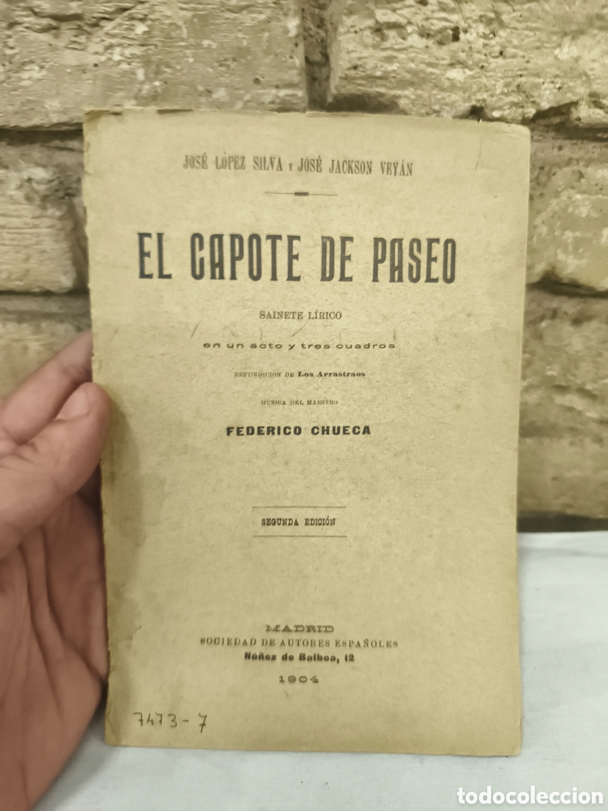 Tauromaquia: El capote de paseo 1904