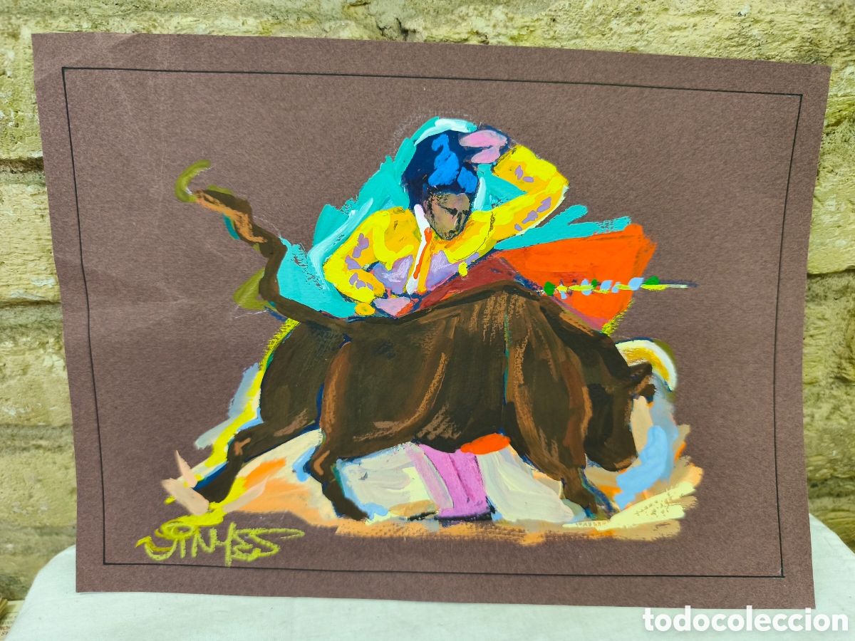 Tauromaquia: Dibujo original toreo, Vinyes, Pipo