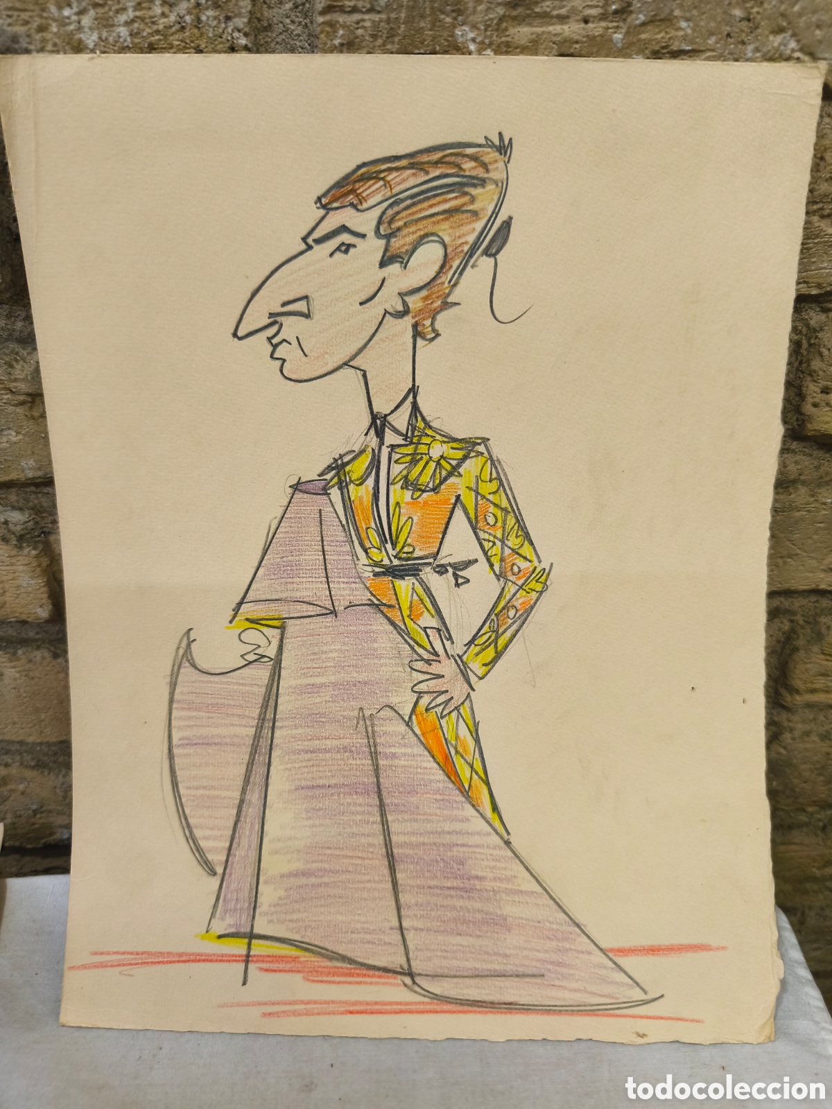 Stierkampf: Dibujo original toreo, Vinyes