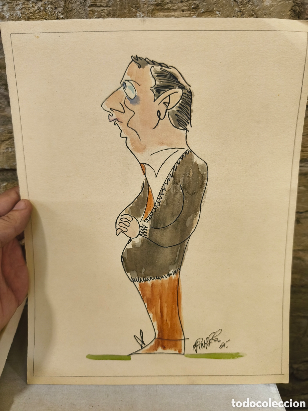 Stierkampf: Dibujo original toreo, Vinyes, Antonio Rigau