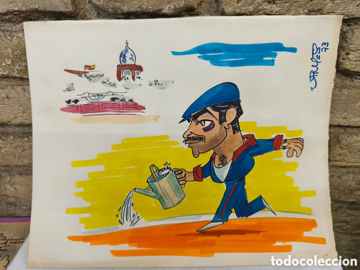 Stierkampf: Dibujo original toreo, Vinyes