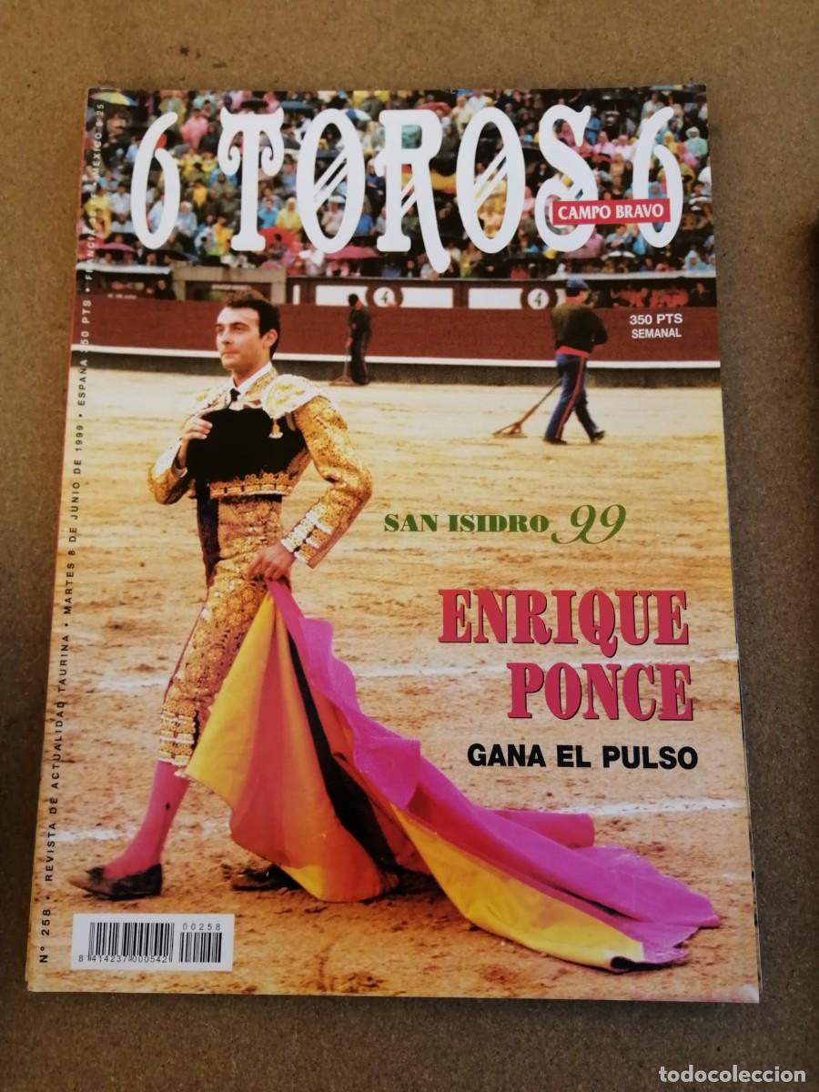 Tauromaquia: REVISTA 6 TOROS 6 (NUMERO 258) ENRIQUE PONCE - SAN ISIDRO 99