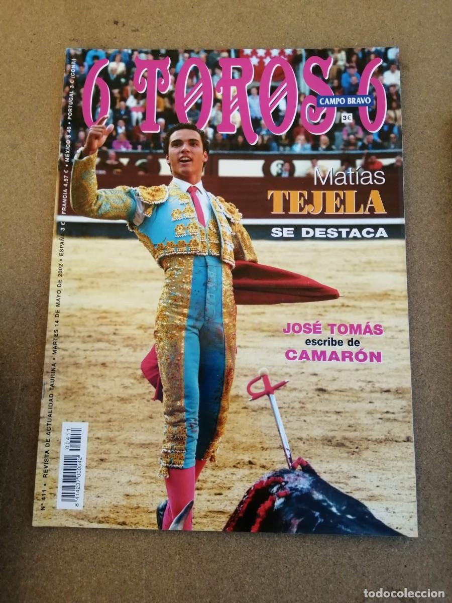 Tauromaquia: REVISTA 6 TOROS 6 (NUMERO 411) MATIAS TEJELA - JOSE TOMAS