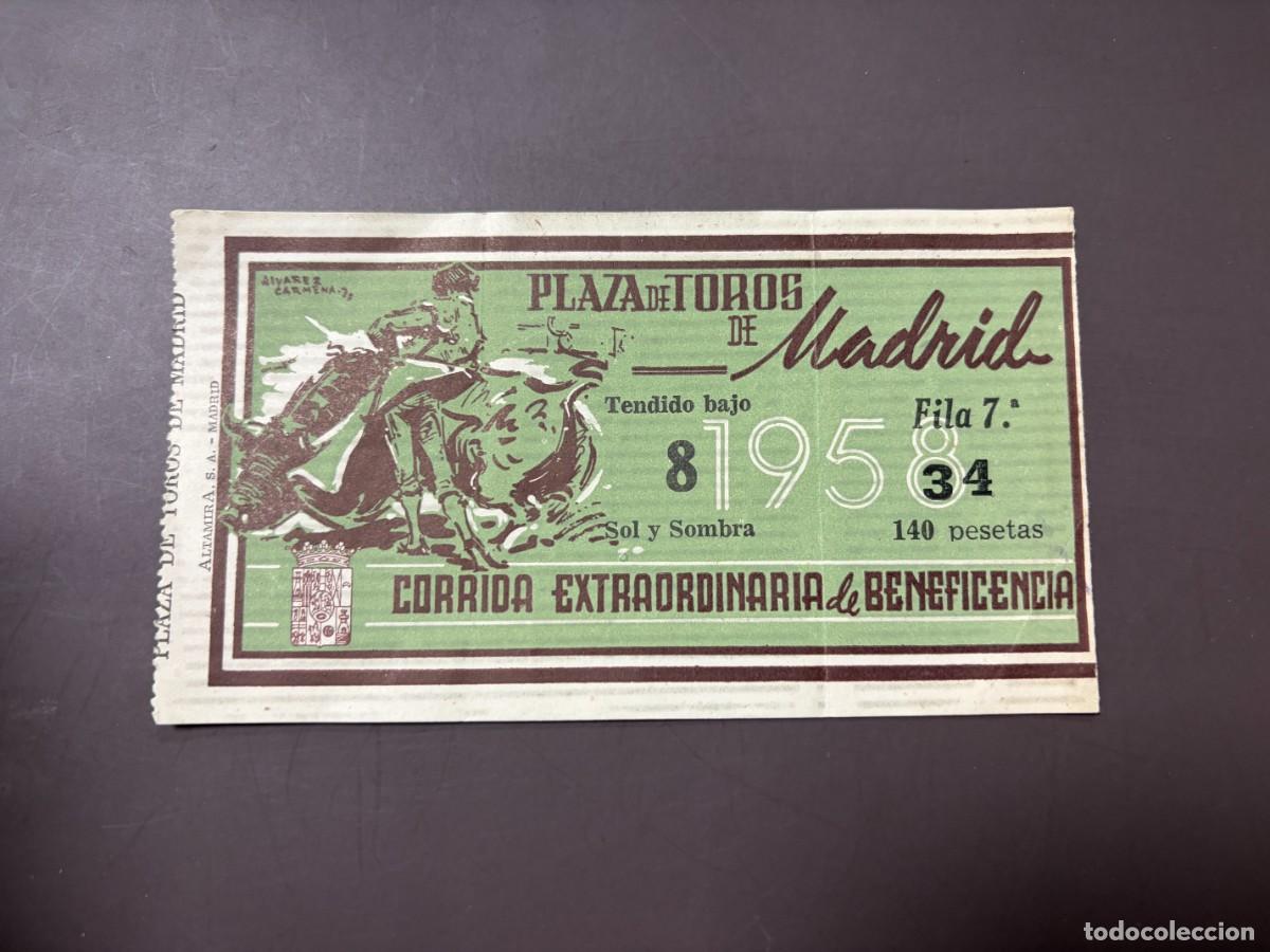 Tauromaquia: ENTRADA DE TOROS. PLAZA DE TOROS MADRID. 1958. VER FOTOS