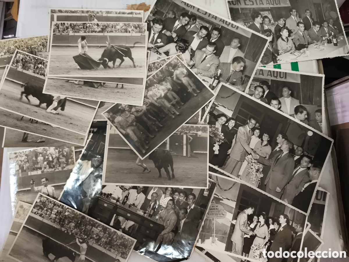 Tauromaquia: Gran lote 34 fotografias, Arruza V&aacute;zquez, torero