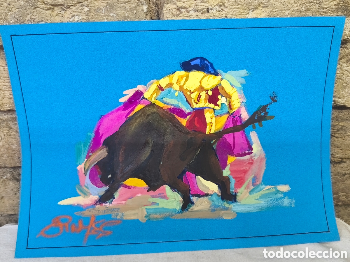 Tauromaquia: Dibujo original toreo, Vinyes