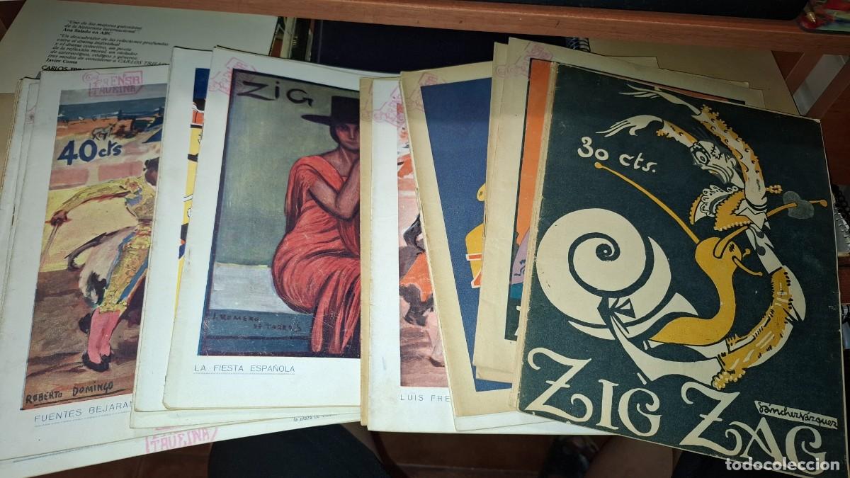 Tauromaquia: Zig Zag. Revista toros. Nmros. 2 - 28 a&ntilde;o 1923