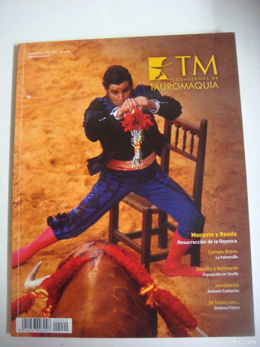 Tauromaquia: LIBRO DE T-M CUADERNOS DE TAUROMAQUIA N&ordm;-20 A&Ntilde;O-2013 MORANTE DE LA PUEBLA Y RONDA-(&)