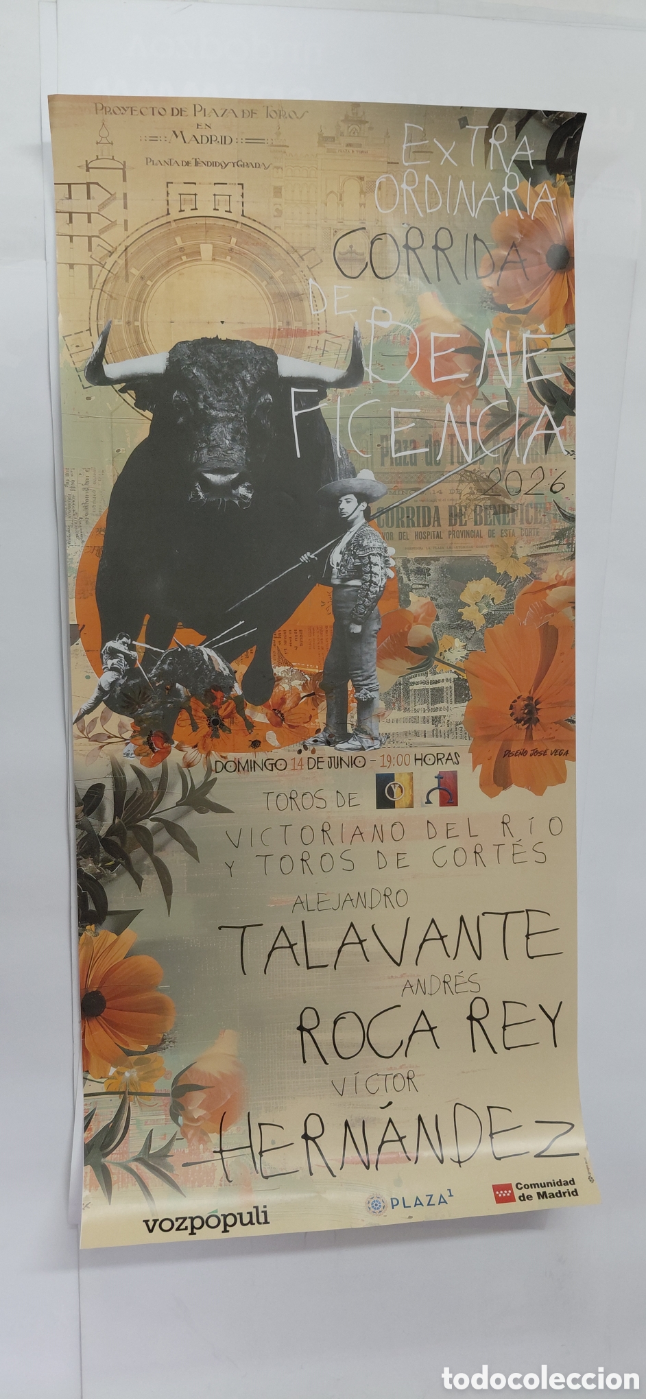 Tauromaquia: Cartel toros Las Ventas Beneficencia 2026