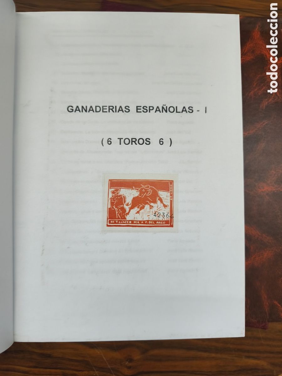 Tauromaquia: Ganader&iacute;as espa&ntilde;olas, 6t6