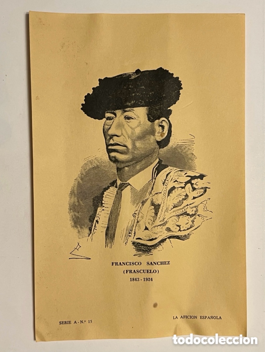 Stierkampf: TAUROMAQUIA. FRANCISCO SANCHEZ (FRASCUELO) 1843 - 1924, La afici&oacute;n espa&ntilde;ola,