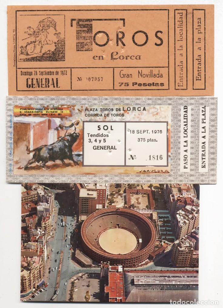 Tauromaquia: LOTE DE POSTALES Y ENTRADAS DE TOROS PARA COLECCIONISTAS