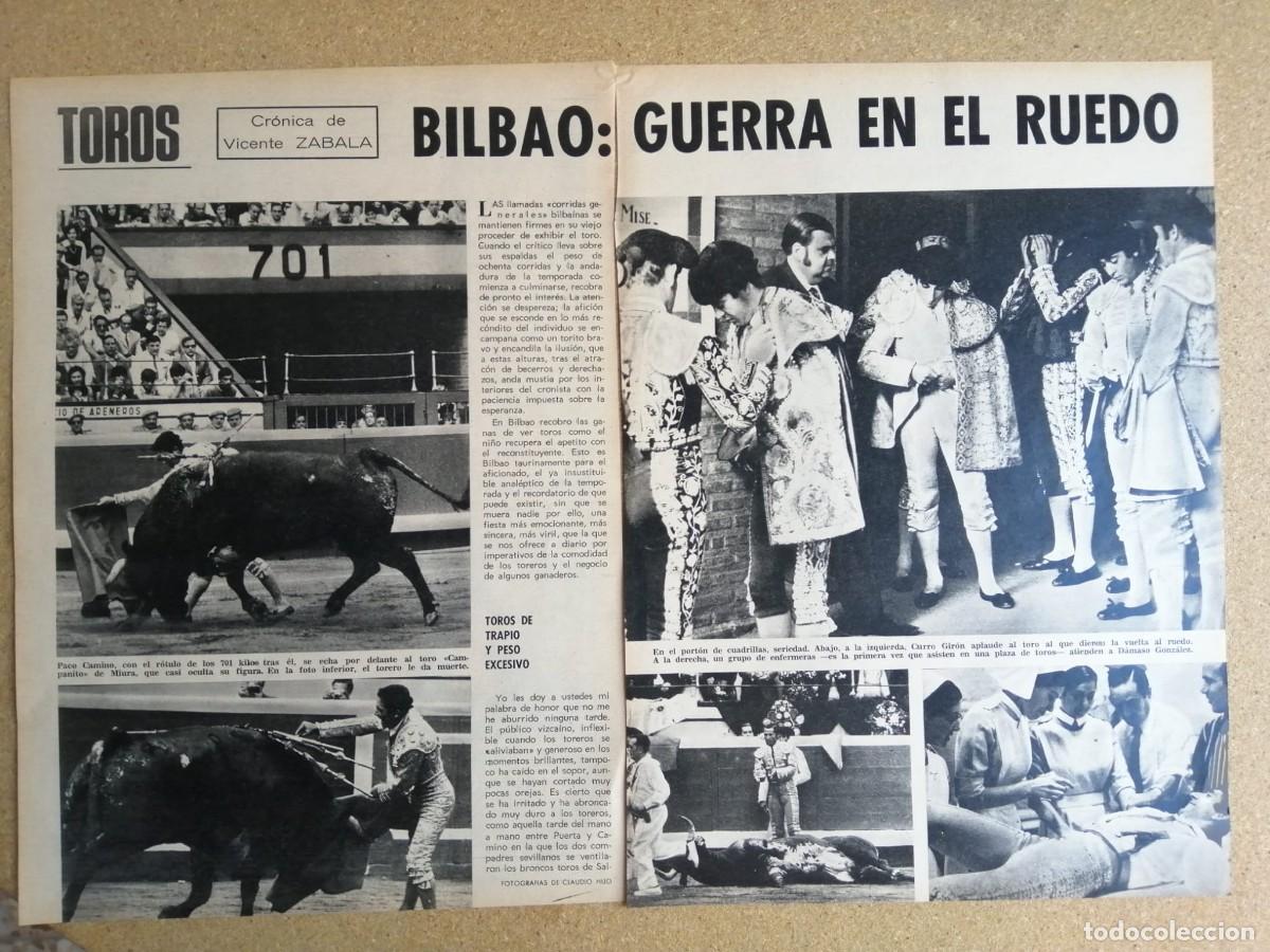 Stierkampf: REPORTAJE TAURINO. BILBAO, GUERRA EN EL RUEDO